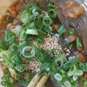 納豆のアレンジメニュー　ところてん納豆